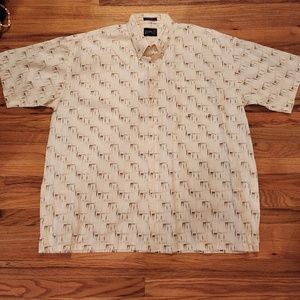 Falcon Bay Gold Label Button Up Dress Shirt 4XLT